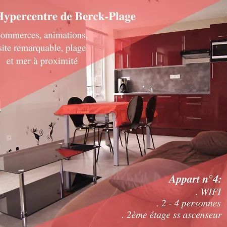 2-4 Pers Berck-plage Hyper-centre Berck